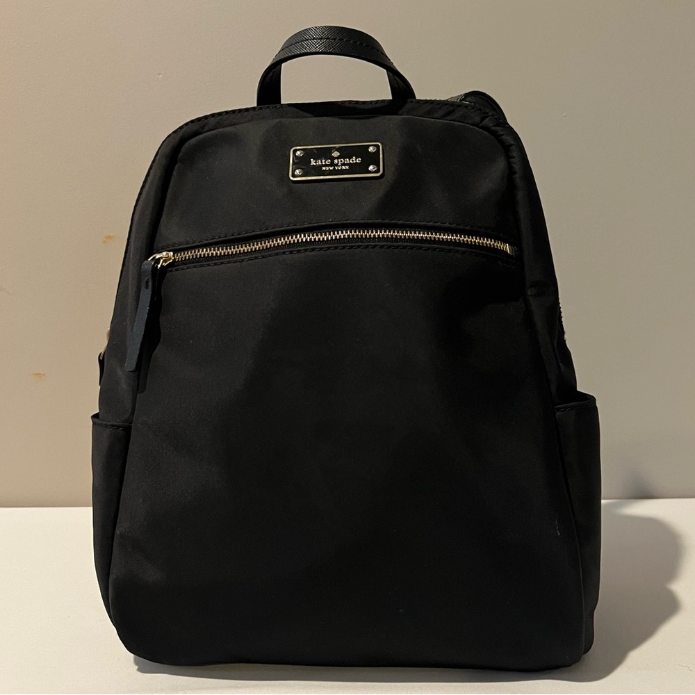 Kate Spade Hilo Blake Avenue Nylon Backpack, Black - Picture 1 of 9